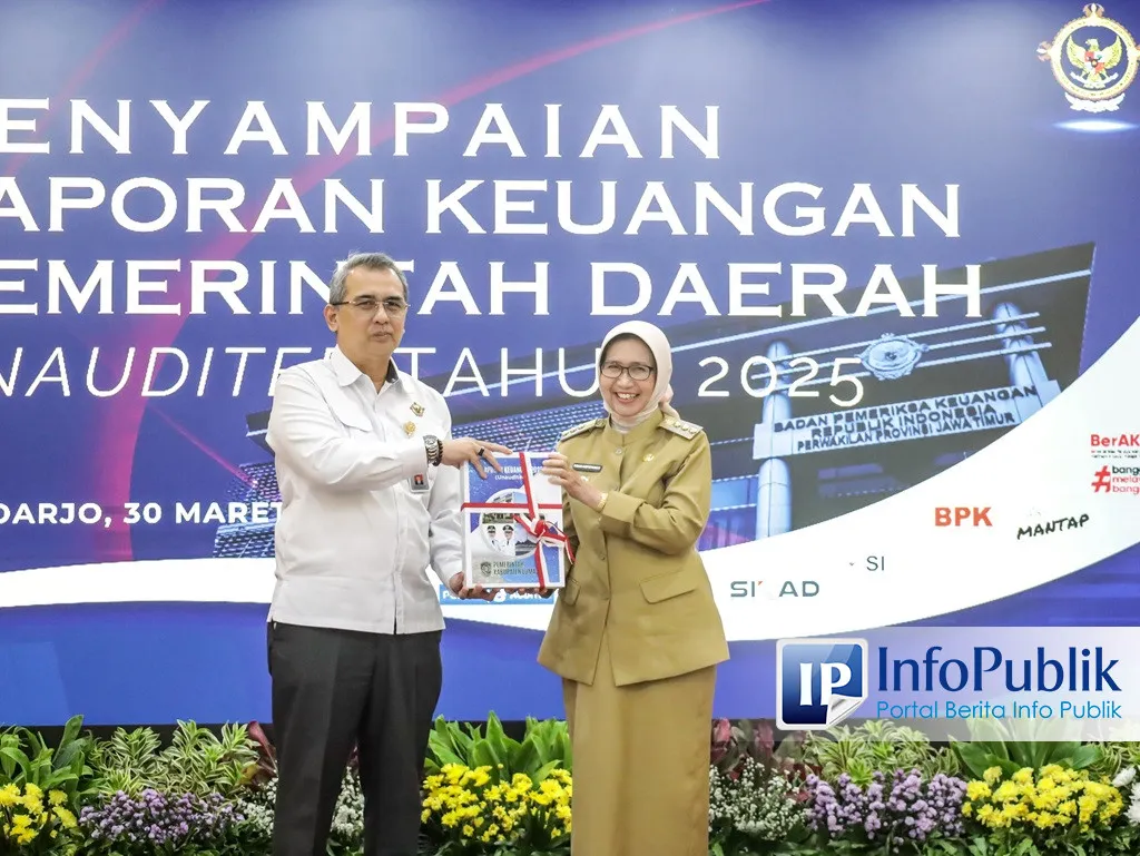 Pemkab Lumajang Serahkan LKPD Unaudited 2025 ke BPK Jatim