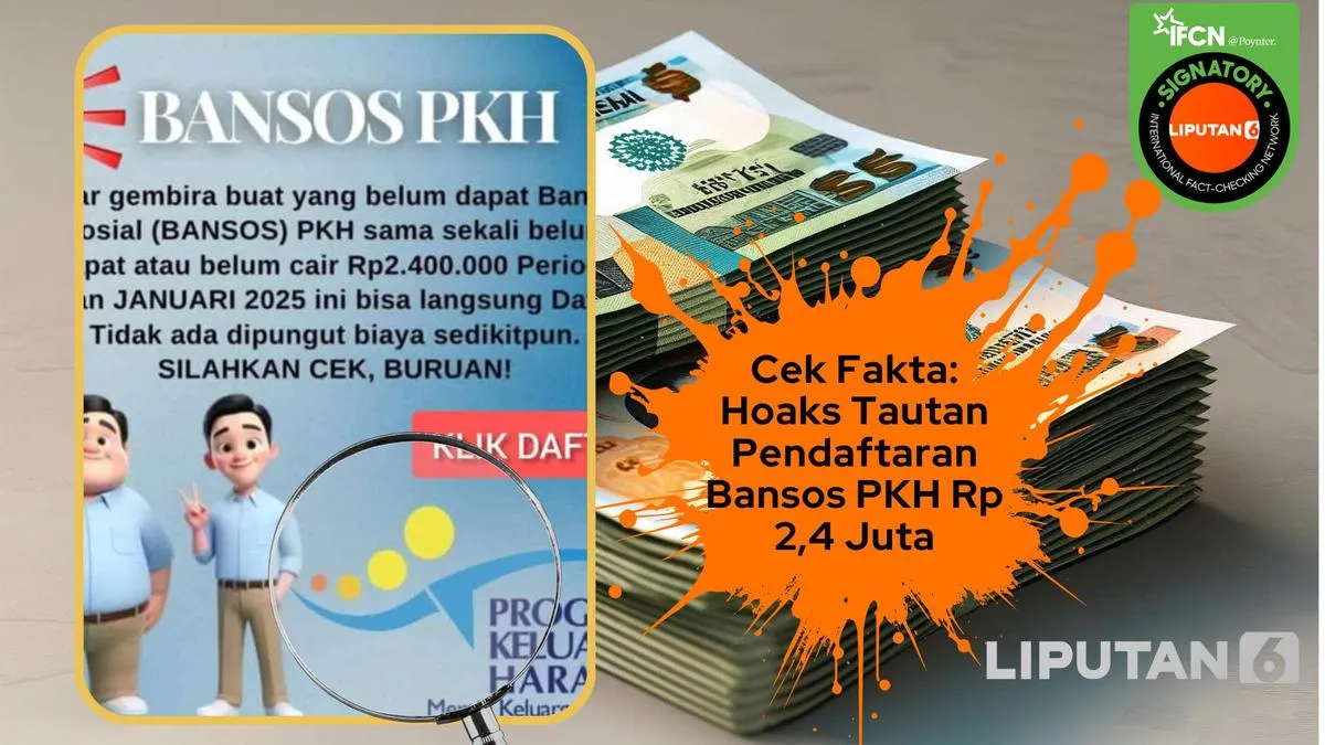 Hoaks PKH dan BPNT Marak di Medsos, Waspadai Tautan Pendaftaran yang Meminta Data Pribadi