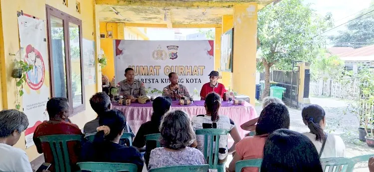 Warga Oeba Keluhkan Kebisingan Musik hingga Larut Malam dalam Jumat Curhat Polresta Kupang Kota