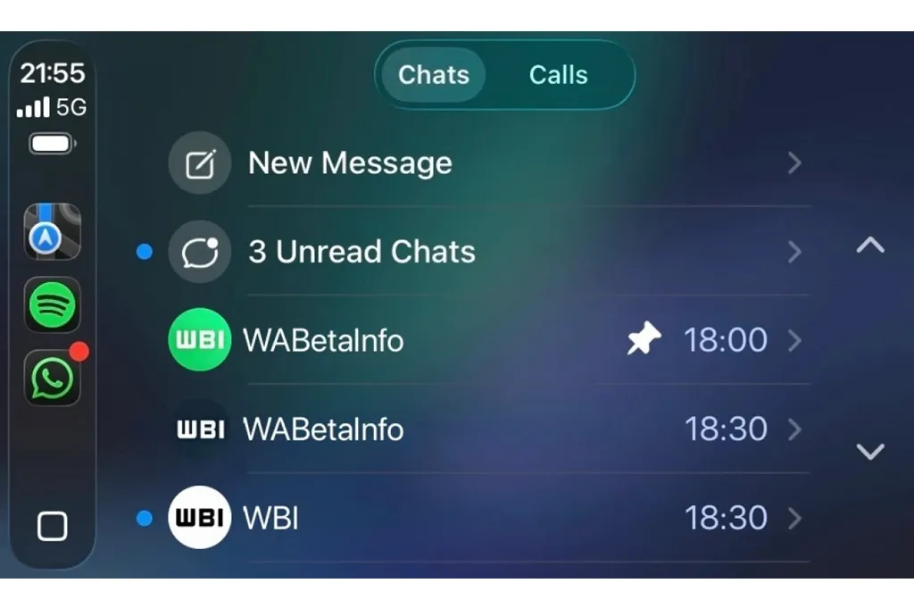 WhatsApp Uji Aplikasi Khusus untuk Apple CarPlay, Akses Chat dan Panggilan Lebih Lengkap dari Layar Mobil