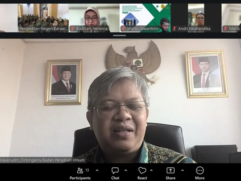 Badilum Uji Coba Aplikasi Mata360 untuk Pemetaaan Talenta SDM Peradilan di PN Karawang