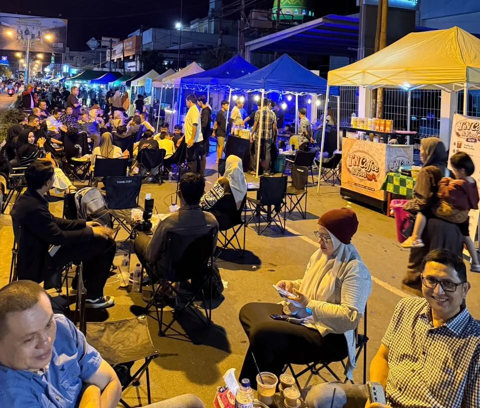 HIPMI Gorontalo dan Komunitas Warga Amal Nyatakan Dukungan untuk Program UMKM Street Food