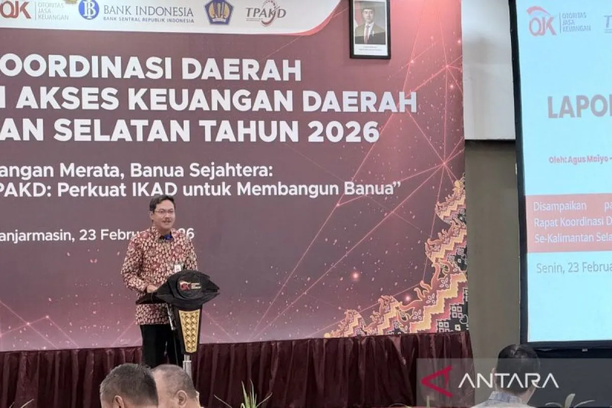 OJK Perkuat Penerapan IKAD untuk Perluas Inklusi Keuangan di Kalimantan Selatan