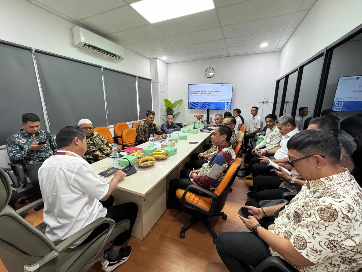 Wali Kota Kotamobagu Teken Berita Acara Verifikasi Penanganan IPPR untuk Revisi RTRW