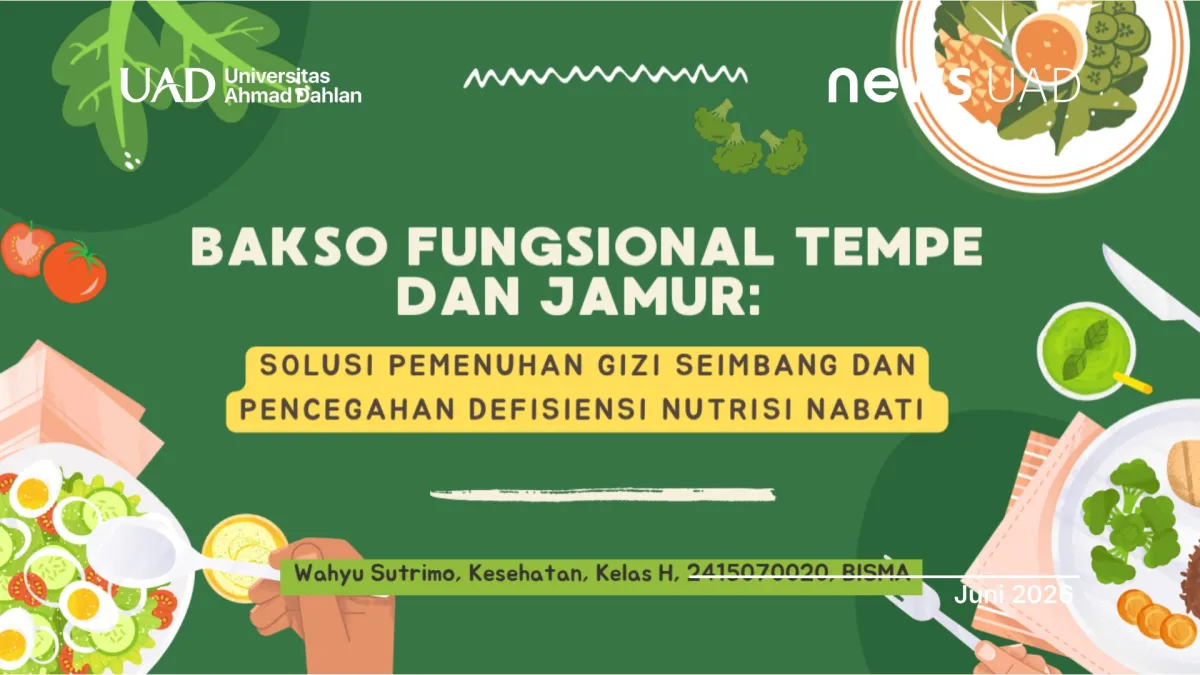 Mahasiswa UAD Raih Dua Penghargaan Nasional lewat Inovasi Bakso Nabati Tempe dan Jamur