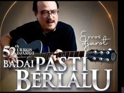 Konser “Badai Pasti Berlalu” Digelar untuk Merayakan 52 Tahun Karya Erros Djarot
