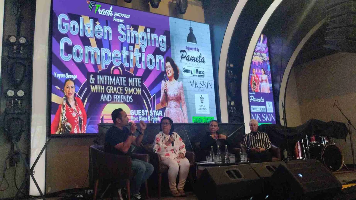 Grace Simon Siap Gelar Konser di Denpasar, Dibuka Ajang Menyanyi untuk Usia 50 Tahun ke Atas