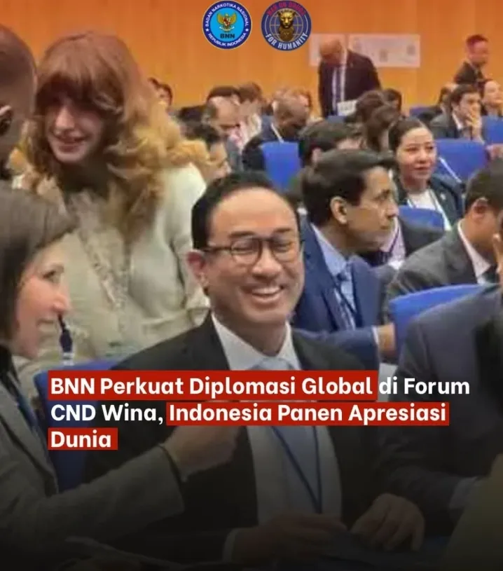 Diaspora Intelektual Apresiasi Kehadiran BNN di Forum CND ke-69 di Wina