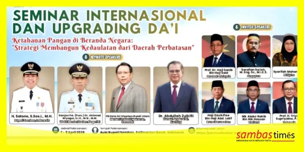Agenda Seminar Internasional dan Upgrading Dai di Sambas