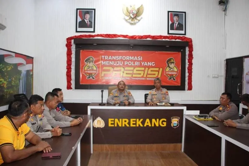 Kapolres Enrekang Gelar Anev Sitkamtibmas, Tekankan Soliditas dan Koordinasi Hadapi Agenda Ke Depan