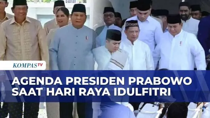 Agenda Idulfitri 2026 Prabowo: Salat di Aceh Tamiang dan Open House di Istana