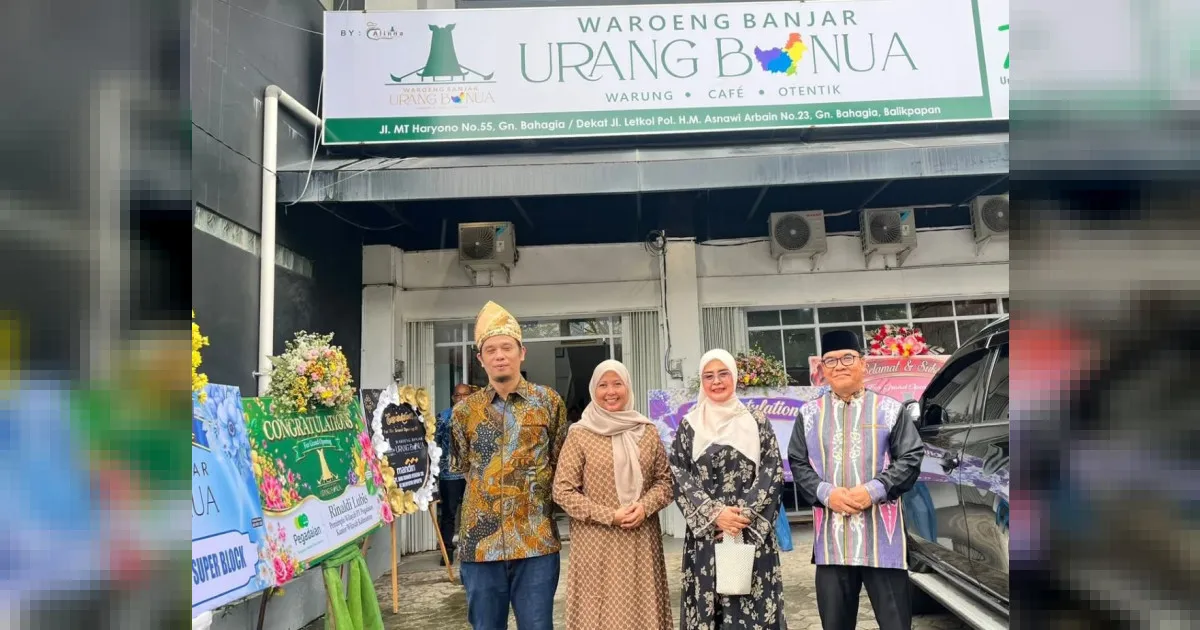 Wakil Wali Kota Balikpapan Hadiri Pembukaan Cabang Baru Waroeng Banjar di MT Haryono