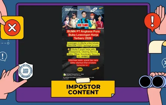 Beredar Klaim Lowongan Kerja Angkasa Pura 2026 di Facebook, Ini Hasil Penelusurannya