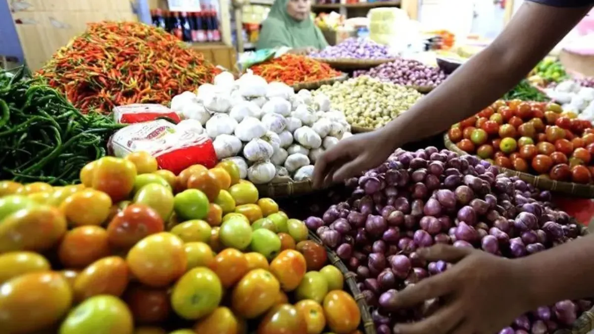 Harga Pangan di Pasar Tradisional Naik Awal Mei 2026, Bawang Merah dan Gula Paling Tinggi