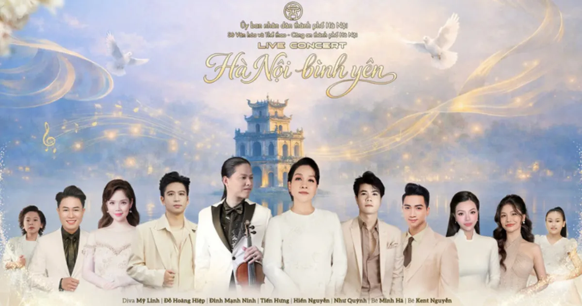 Konser "Peaceful Hanoi" di Danau Hoan Kiem Buka Akses Gratis, Hadirkan Lebih dari 100 Artis