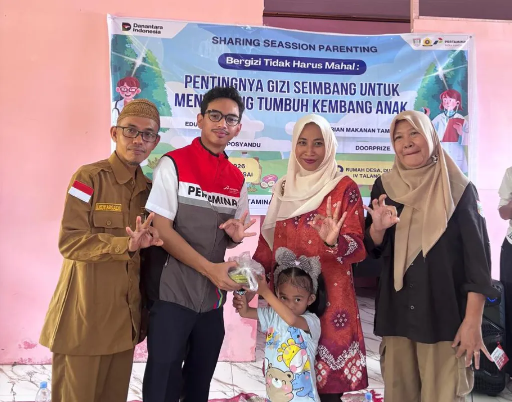 Pertamina Patra Niaga Kilang Plaju Dukung Edukasi Gizi Ibu dan Balita Lewat PMT di Posyandu Sungai Rebo