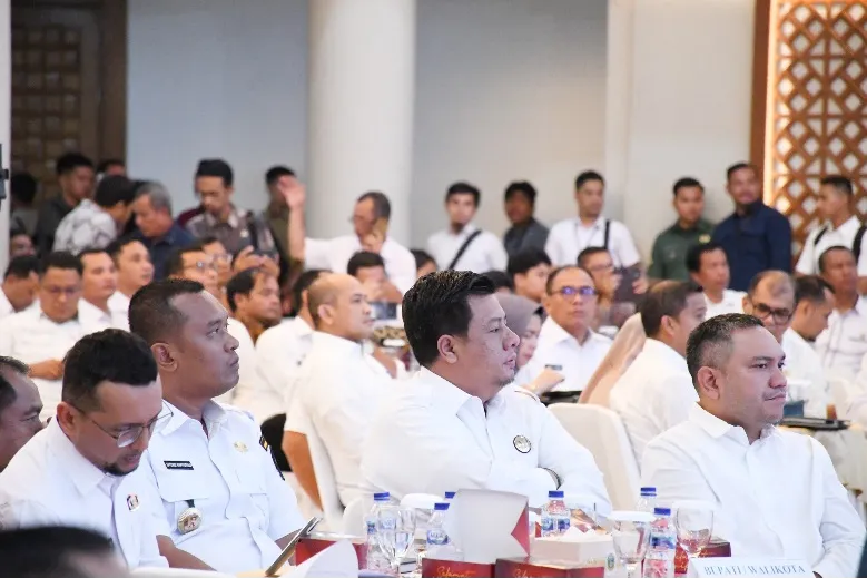 Bupati Samosir Hadiri Rakor Tata Ruang dan Pertanahan di Sumut, Pemkab Terima 18 Sertifikat Tanah