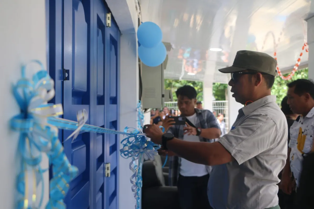Bupati Tapanuli Utara Resmikan Dapur SPPG Parmonangan Mandiri di Desa Manalu