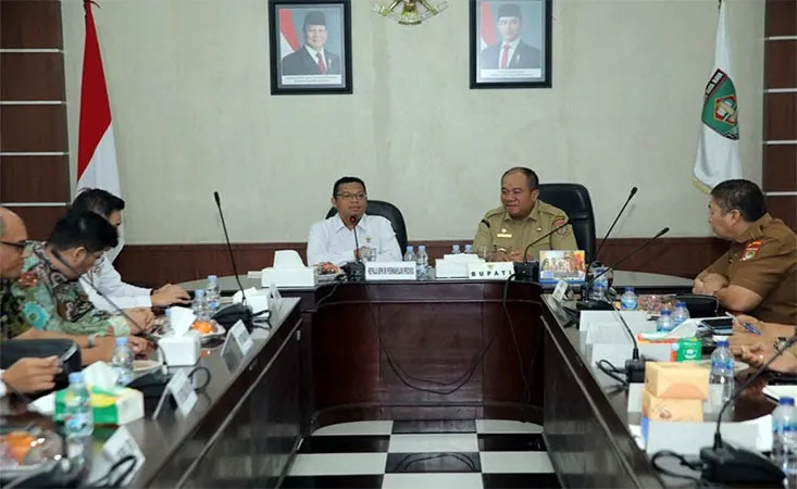 Bupati Asahan Terima Kunjungan BPK Sumut, Tekankan Penguatan Tata Kelola Keuangan Daerah
