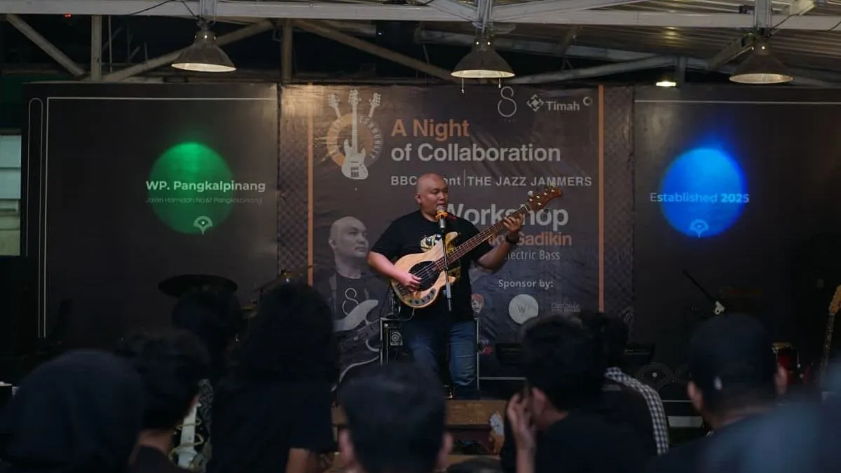 A Night of Collaboration di Pangkalpinang Dorong Ekosistem Musik Lokal Bangka Belitung