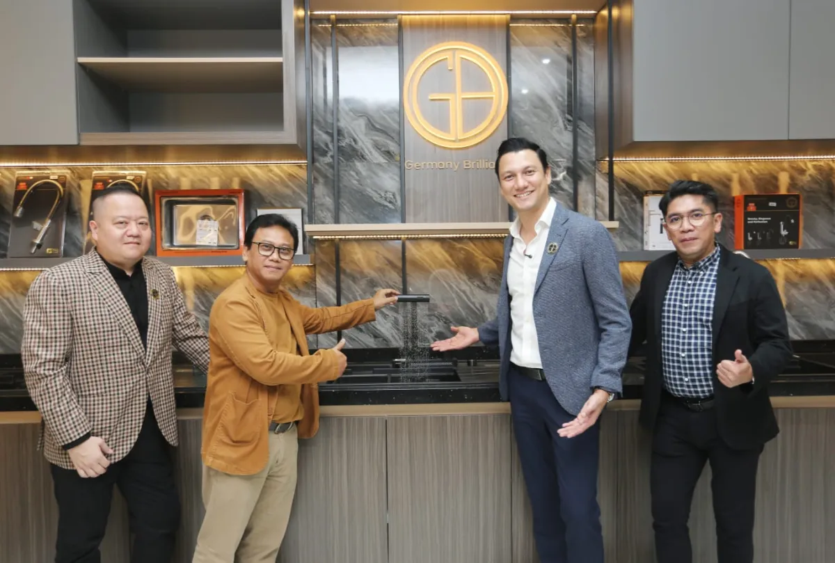 Germany Brilliant Resmikan Galeri Kitchen Sink di Alam Sutera, Luncurkan Seri Kolaborasi dengan Christian Sugiono