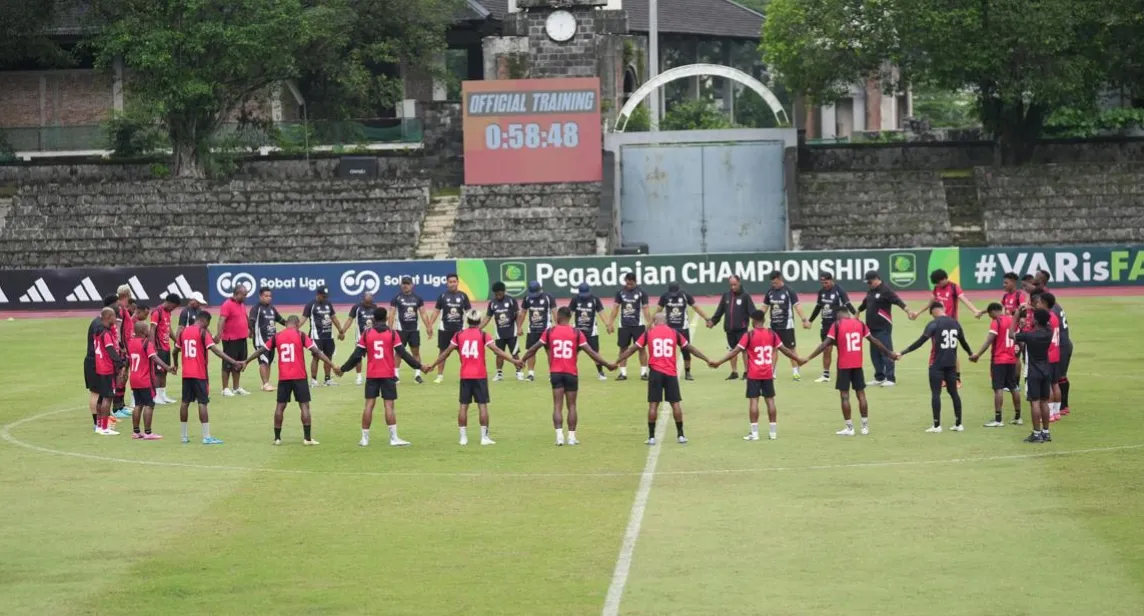 Persipura dan Deltras Jalani Agenda Resmi Jelang Laga Pekan ke-22 di Stadion Lukas Enembe