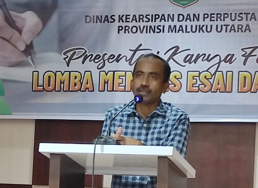 Disarpus Maluku Utara Gelar Presentasi Finalis Lomba Menulis Esai dan Opini di Ternate