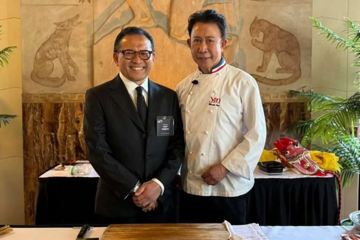 KJRI San Francisco Jajaki Kolaborasi dengan Chef Martin Yan untuk Promosikan Kuliner Indonesia di AS