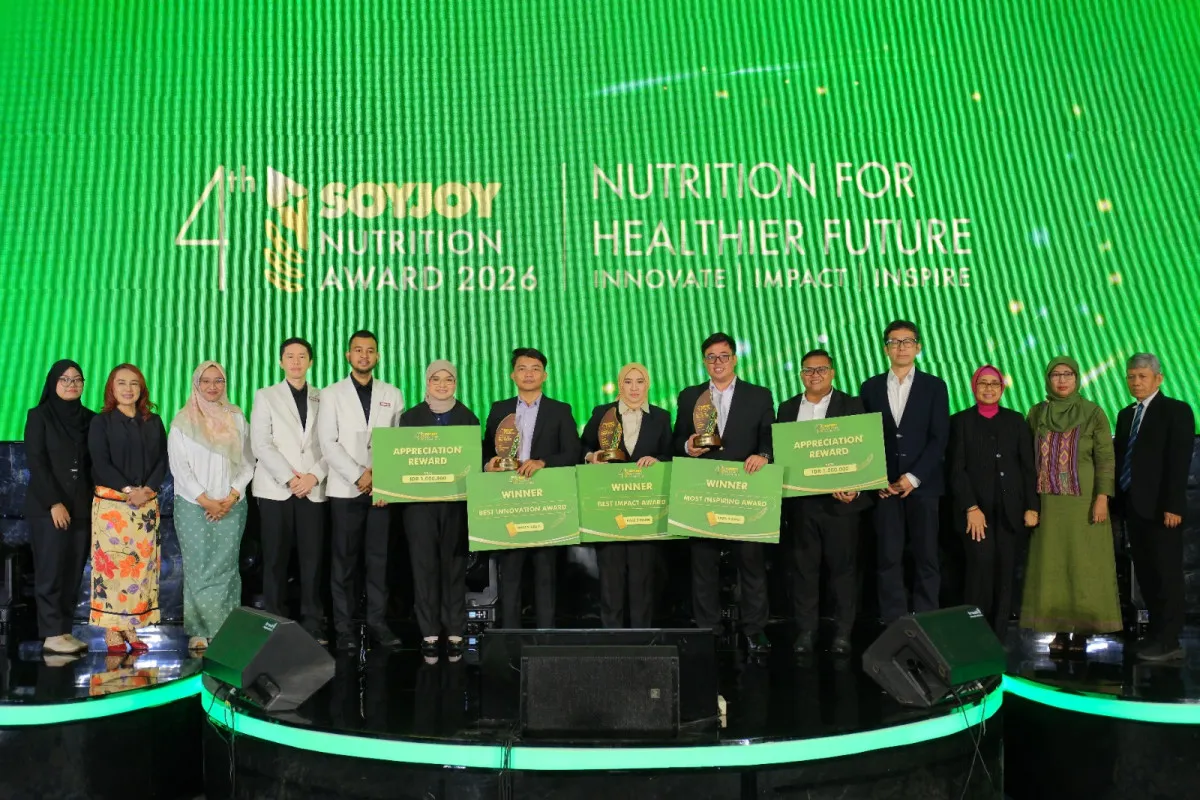 SOYJOY Nutrition Award 2026 Apresiasi Inovasi Program Gizi dari 96 Kota