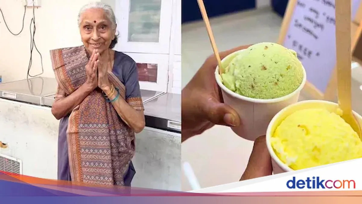 Penjual Es Krim Rumahan di Ahmedabad Viral, Pertahankan Resep Tradisional Selama 40 Tahun