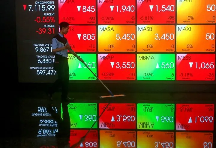 IHSG Ditutup Melemah 1,04% ke 8.352 pada Perdagangan 26 Februari 2026
