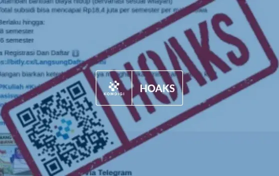 Tautan Pendaftaran KIP Kuliah 2026 yang Beredar di Facebook Dipastikan Hoaks