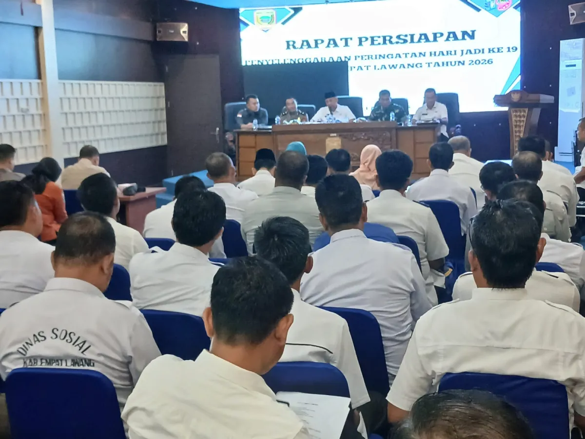 Pemkab Empat Lawang Matangkan 7 Agenda Peringatan HUT ke-19 pada 20 April 2026