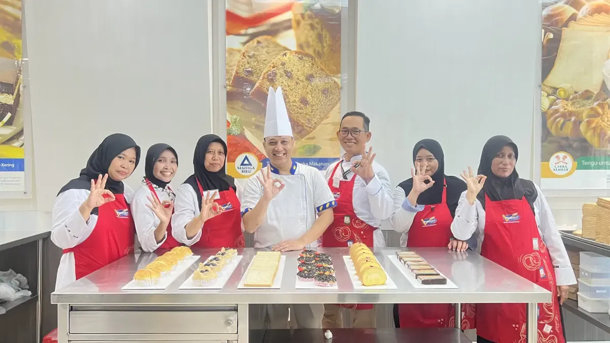Bogasari Baking Center Surabaya Latih Guru Kuliner SMKN 3 Kediri Kembangkan Resep Berbasis Pangan Lokal