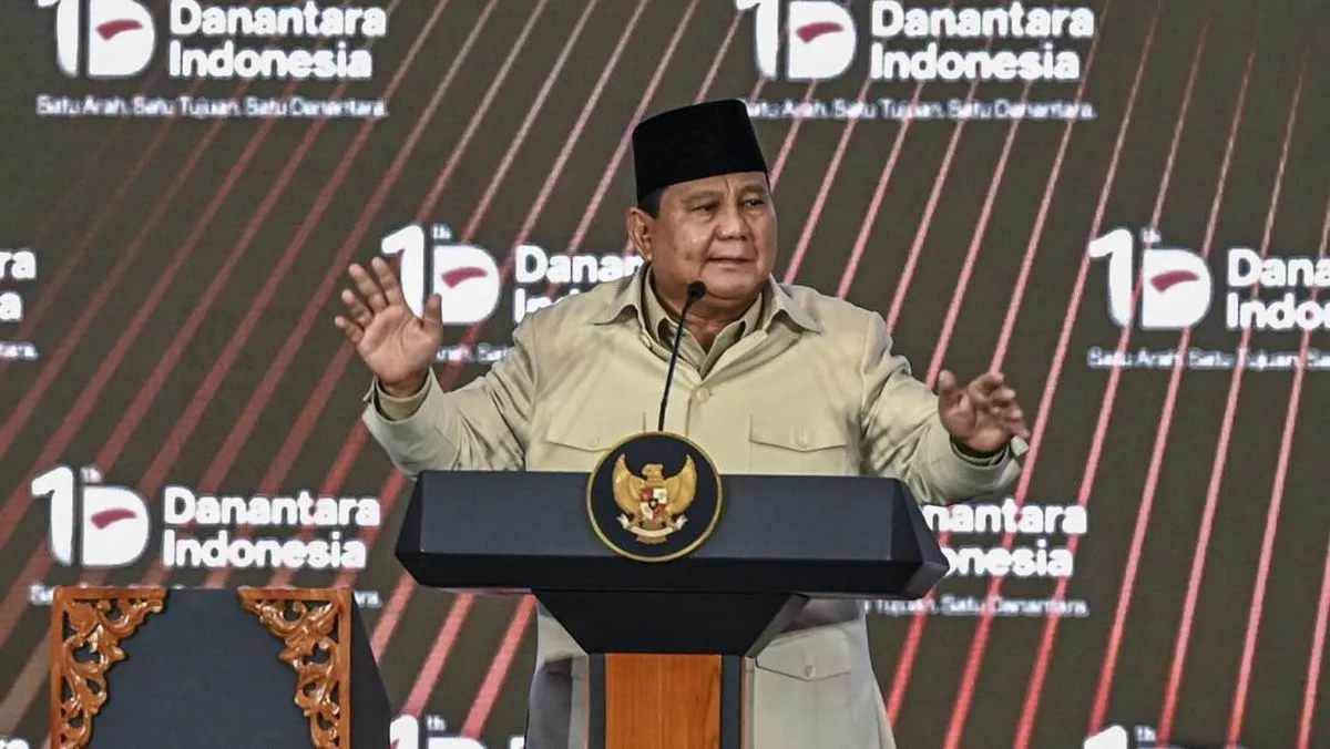 Prabowo Minta Masyarakat Tetap Tenang di Tengah Ketidakpastian Global