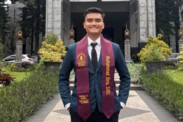 Riset Gel Ekstrak Sereh Antibakteri Antar Mahasiswa UB Jadi Wisudawan Terbaik Kedokteran Gigi