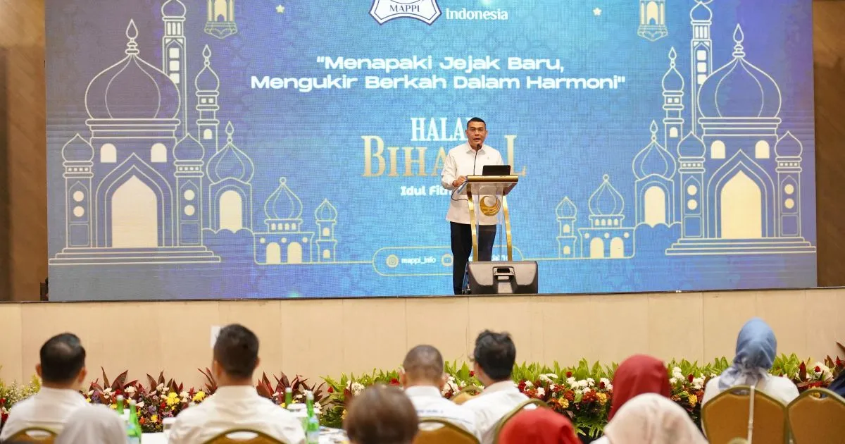 Wamen ATR/BPN Ossy Dermawan Soroti Pentingnya Integritas Profesi Penilai di Acara Halalbihalal MAPPI