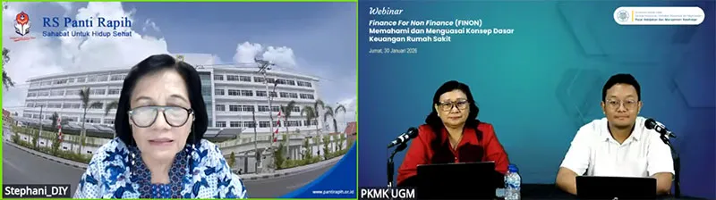 Webinar FINON Bahas Dasar Keuangan Rumah Sakit untuk Tenaga Kesehatan Non-Keuangan