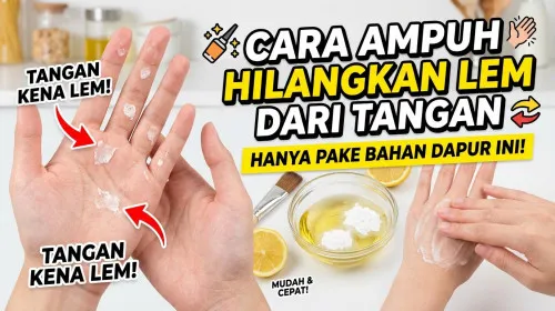 Video Viral Ungkap Cara Melepas Lem Tetes dari Tangan dengan Garam dan Air