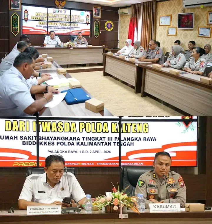 Rumkit Bhayangkara Palangka Raya Jalani Audit BLU 2025–2026 untuk Perkuat Transparansi dan Akuntabilitas