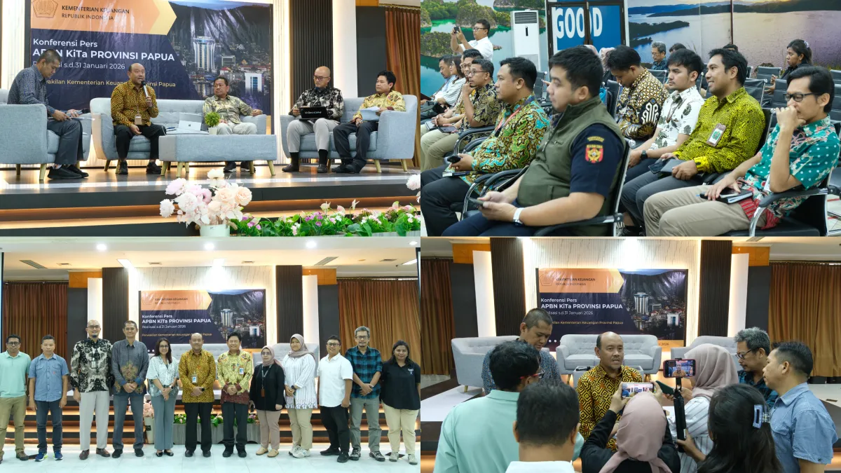 Kemenkeu Satu Papua Paparkan Realisasi APBN hingga 31 Januari 2026: Pendapatan Rp265,87 Miliar, Belanja Rp4,33 Triliun