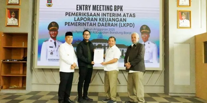 Bupati Bandung Barat Tekankan Integritas dalam Pemeriksaan Interim BPK atas Laporan Keuangan 2025