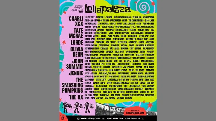 Lollapalooza 2026 Umumkan Lineup Resmi, Jennie hingga Olivia Dean Masuk Daftar Headliner