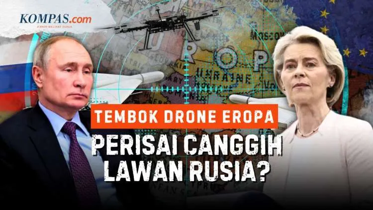 Eropa Menggagas “Drone Wall” Usai Drone Rusia Menerobos Polandia dan Rumania
