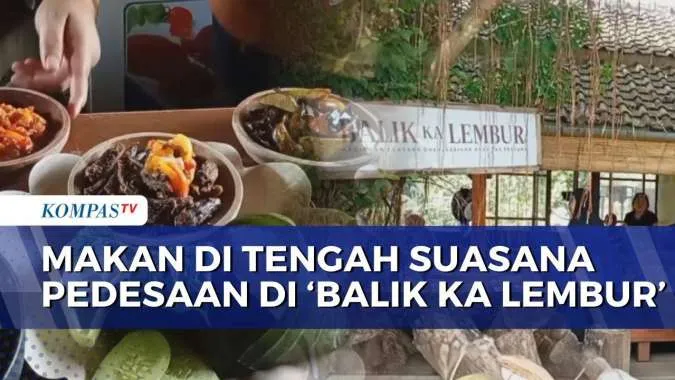 Balik Ka Lembur di Sukabumi Angkat Kuliner Tradisional dan Libatkan UMKM Lokal