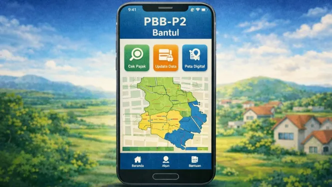 Pemkab Bantul Luncurkan Aplikasi Digital PBB-P2 untuk Perbarui Data Pajak dan Dorong Transparansi PAD