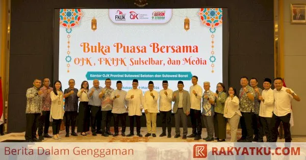 OJK dan FKIJK Sulselbar Gelar Buka Puasa Bersama untuk Perkuat Sinergi Industri Jasa Keuangan