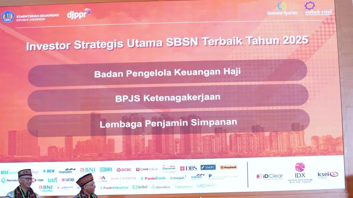 BPKH Terima Penghargaan Investor Strategis Utama SBSN 2025 dari Kementerian Keuangan