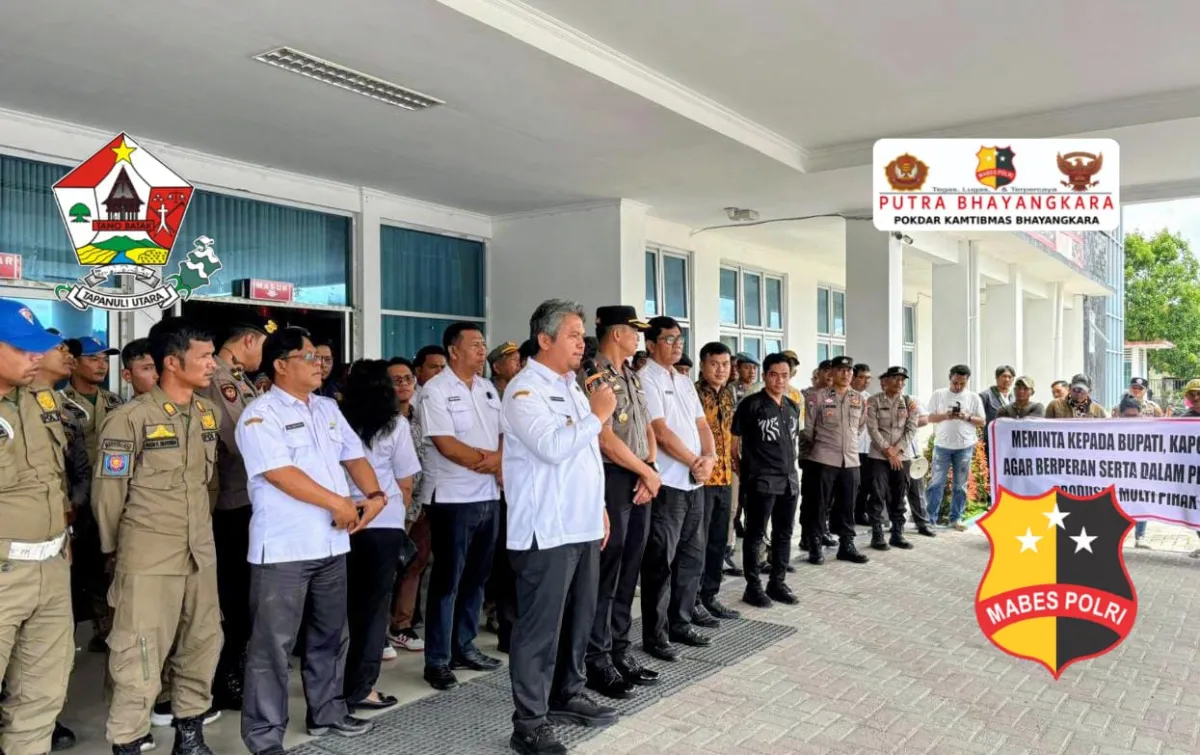 Ratusan Supplier MBG di Tapanuli Utara Demo Tuntut Kejelasan Pencairan Dana