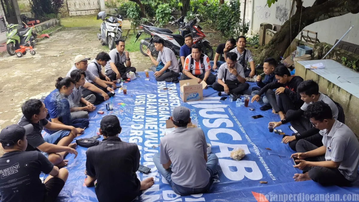 Anggota FSPMI PT Win Textile Shift C Gelar Konsolidasi, Bahas Program Kerja dan Transparansi Iuran